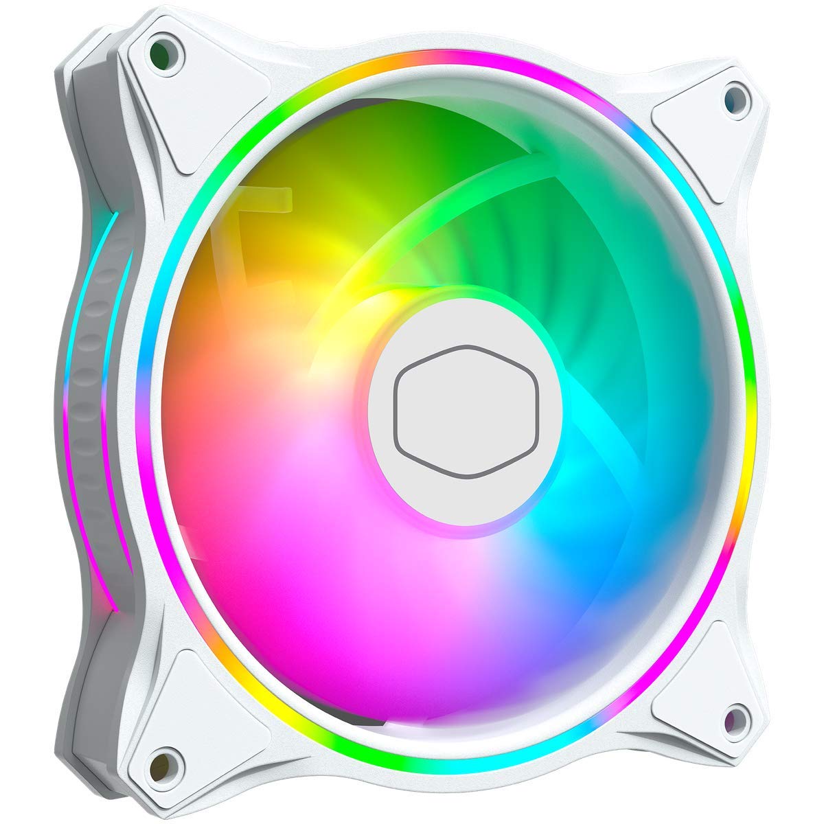 Amazon.com: Cooler Master MasterFan MF120 Halo White Fan, Duo-Ring